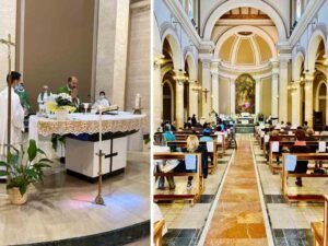 P. Pietro Benacchio: Grazie della tua risposta. Grazie della tua consacrazione. Grazie del tuo Sacerdozio.