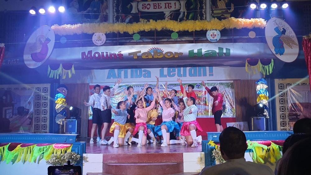 Visita alla comunità di Letran de Davao Inc., delegazione Filippina durante il "Christmas VARIETY Show 2019" e la Pre-School Christmas Party 2019.