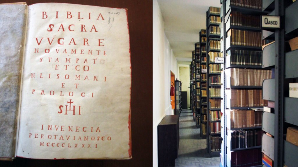 Biblioteca dell'Istituto Cavanis, Venezia (ITALIA).