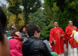 Visita del preposito generale alla comunità Cavanis di Corsico.