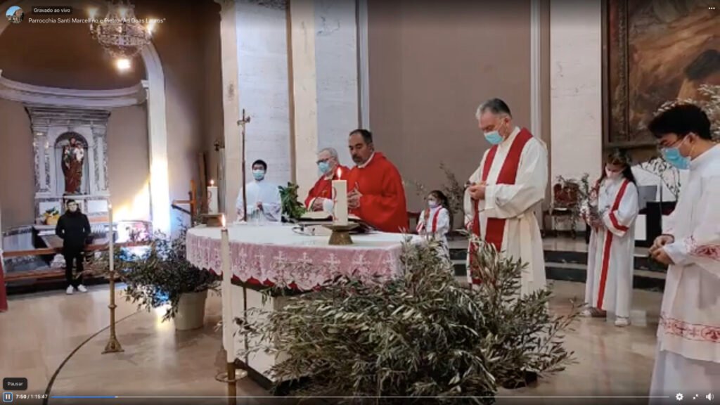 La Messa è stata presieduta da Padre Ciro Sicignano e concelebrata da P. Giuseppe Moni e P. Remo Morosin.