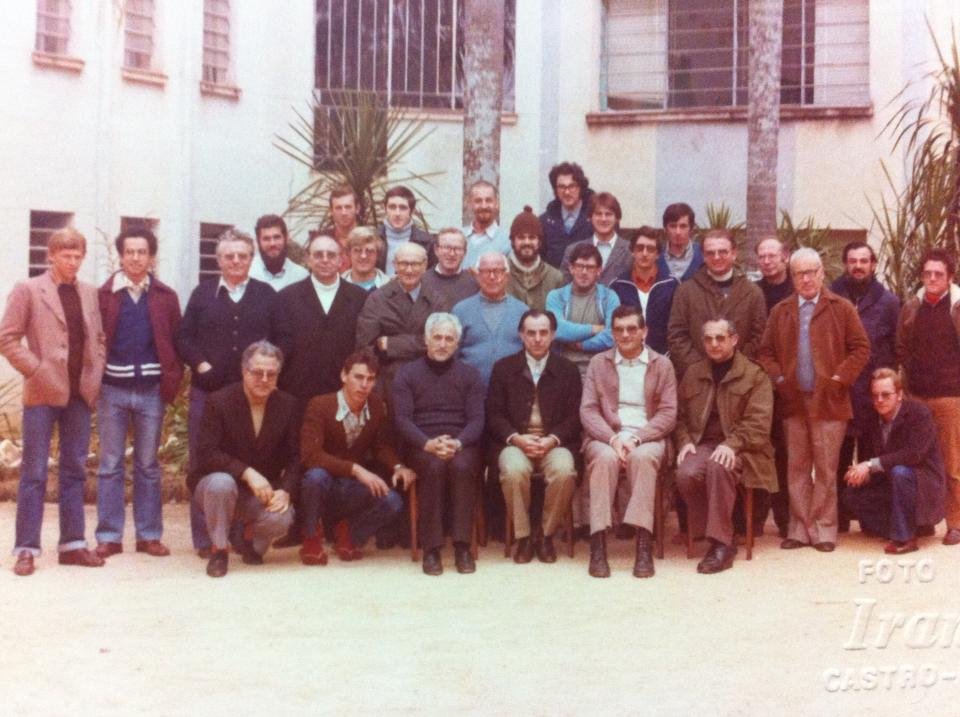 Fratel Aldo Menghi, CSCh e alcuni dei religiosi Cavanis, Brasile.