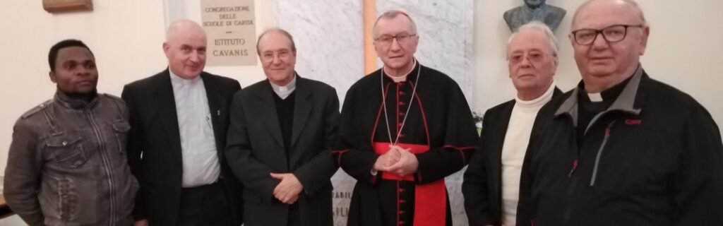 Il cardinale Pietro Parolin, Segretario di Stato Vaticano é venuto a Possagno il 1° novembre.