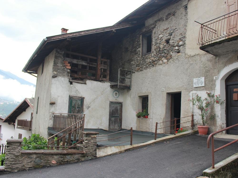 Vista parziale della casa.