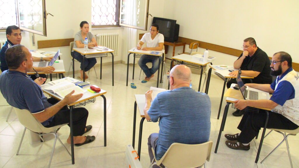 Lavoro in gruppo.