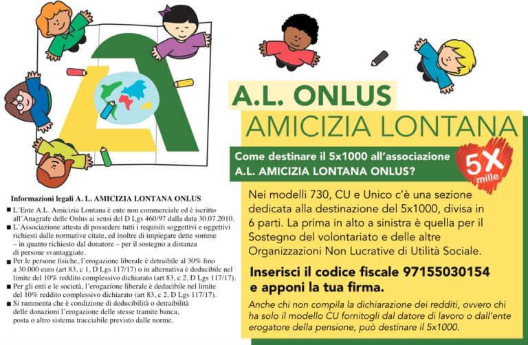 A.L. Amicizia Lontana ONLUS.