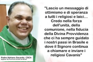 P. Adriano Sacardo, CSCh - Superiore della Provincia Cavanis del Brasile.