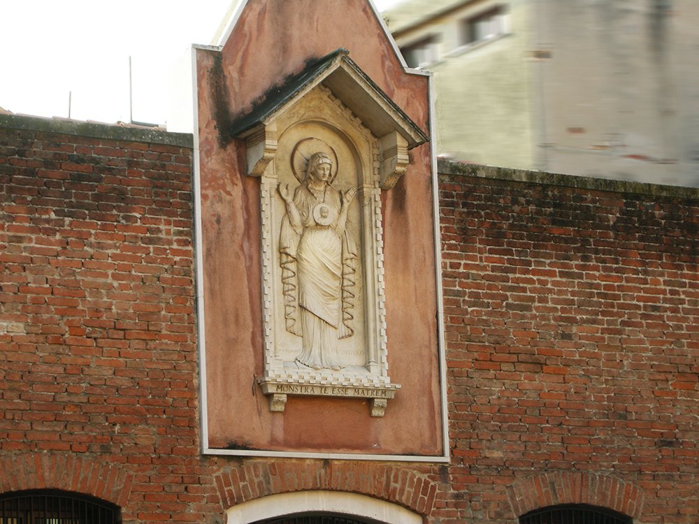 Scuola Cavanis di Venezia. Immagine della Madonna.