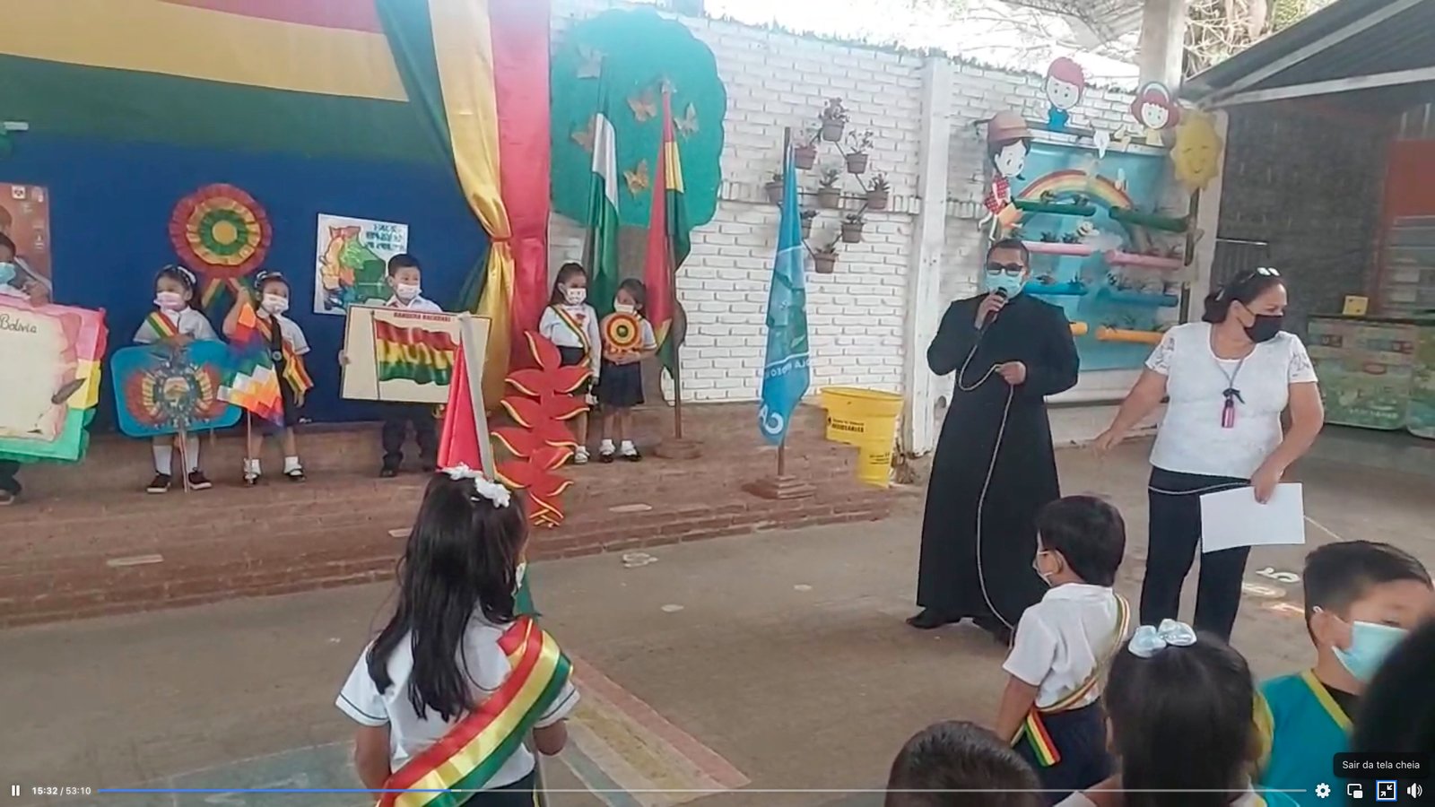 Colegio Hermanos Antonio y Marcos Cavanis, Acto cívico en conmemoración al DIA DE LA PATRIA, KINDER CAVANIS "A"